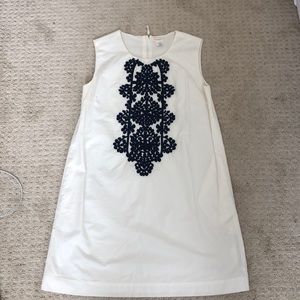 Embroidered J. Crew Dress
